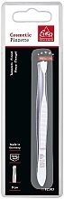 Fragrances, Perfumes, Cosmetics Slanted Tweezers, wide, 9 cm - Erbe Solingen Tweezers Premium 92383