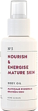 Fragrances, Perfumes, Cosmetics Nourishing Body Oil for Mature Skin - You & Oil Nourish & Energise Body Oil