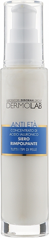Anti-Aging Serum with Hyaluronic Acid - Deborah Milano Dermolab Anti-Aging Replumping Serum — photo N1