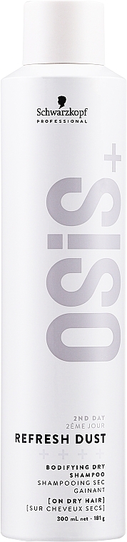 Dry Shampoo - Schwarzkopf Professional Osis+ Refresh Dust Bodifying Dry Shampoo Spray — photo N1