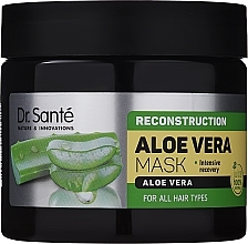 Fragrances, Perfumes, Cosmetics Reconstruction Hair Mask - Dr. Sante Aloe Vera