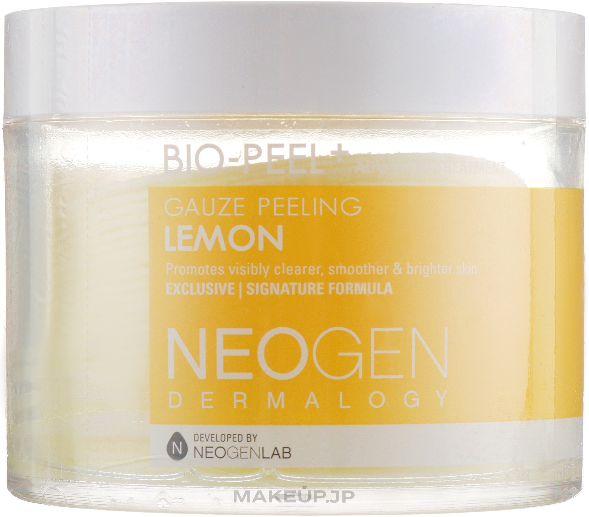 Lemon Peeling Pads - Neogen Dermalogy Bio Peel Gauze Peeling Lemon — photo 30 szt.