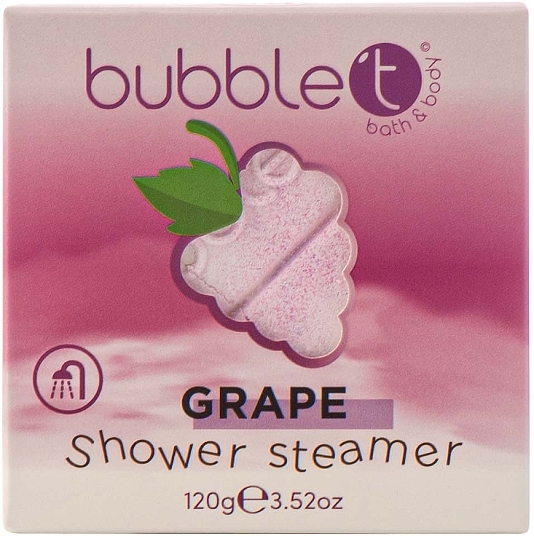 Grape Shower Tablet - Bubble T Cosmetics Grape Shower Steamer — photo N1
