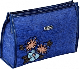 Fragrances, Perfumes, Cosmetics Makeup Bag "Soft", 96006, dark blue - Top Choice 