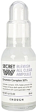 Fragrances, Perfumes, Cosmetics Anti-Pigmentation Face Serum with Ceramides - Enough Secret With Blemish All Clear Ampoule