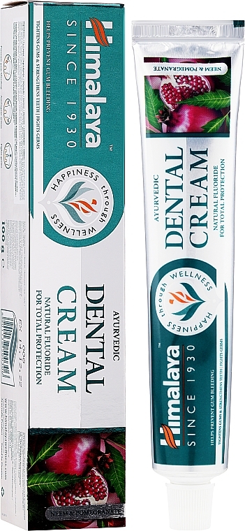 Toothpaste - Himalaya Herbals Ayurvedic Dental Cream — photo N2