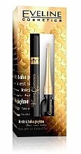 Fragrances, Perfumes, Cosmetics Set - Eveline Cosmetics Volume Celebrities (mascara/10/ml + eyeliner/4/ml)