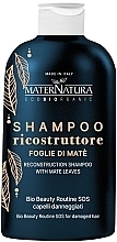 Fragrances, Perfumes, Cosmetics Repairing Shampoo with Mate Leaves - MaterNatura Recontruccturing Shampoo with Mate Leaves