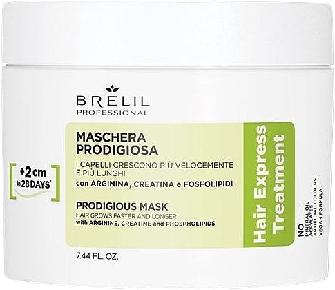 Intensive Hair Growth Mask - Brelil Hair Express Treatment Prodigious Mask — photo N1