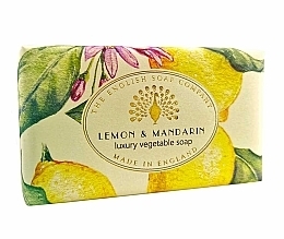 Lemon & Mandarin Soap - The English Soap Company Vintage Collection Lemon and Mandarin Soap — photo N1