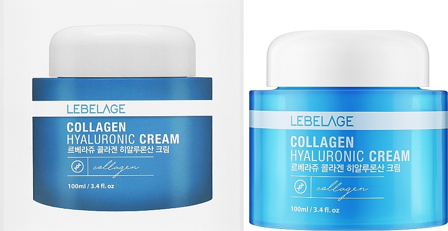 Hyaluron & Collagen Face Cream - Lebelage Collagen Hyaluronic Cream — photo N2