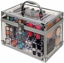 Fragrances, Perfumes, Cosmetics Technic Cosmetics Clear Beauty Case Large - Set, 35 products