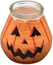 Fragrances, Perfumes, Cosmetics Decorative Candle in Jar "Patiolight Pumpkin", 94/91 mm - Bolsius Candle