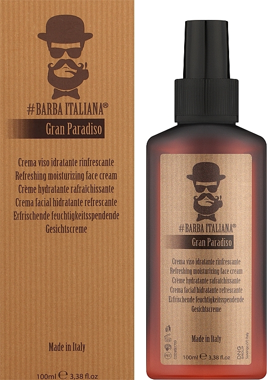 After Shave Cream Balm - Barba Italiana Gran Paradiso — photo N2