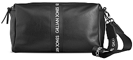 Fragrances, Perfumes, Cosmetics Makeup Bag - Gillian Jones Toiletry Bag Black w. White Ribbon