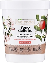 Fragrances, Perfumes, Cosmetics Moisturizing Body Butter - Bielenda Yogo Delight Body Butter Peach Milk