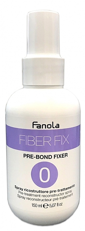 Repairing Hair Spray - Fanola Fiber Fix Pre-Bond Fixer 0 — photo N1