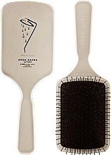 Fragrances, Perfumes, Cosmetics Hair Brush, big, beige - Acca Kappa Brush Large Shower Racket Hair