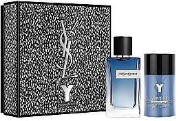 Fragrances, Perfumes, Cosmetics Yves Saint Laurent Y Live - Set (edt/100ml + deo/75ml)	