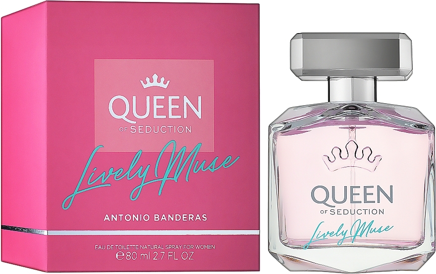 Antonio Banderas Queen of Seduction Lively Muse - Eau de Toilette — photo N2