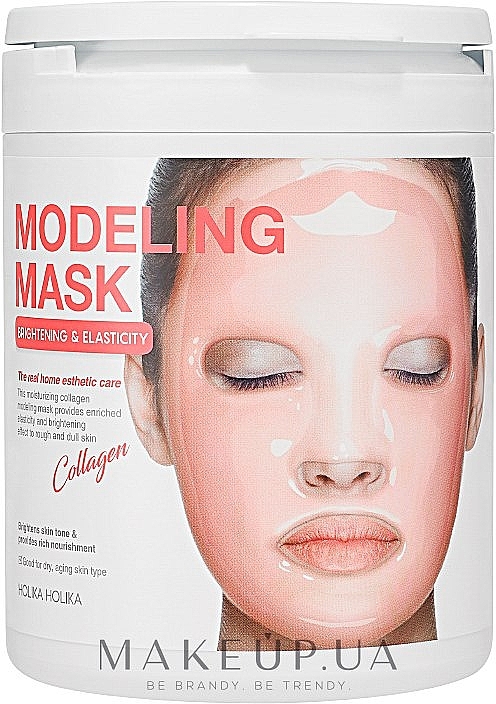 Alginate Face Mask - Holika Holika Modeling Mask Collagen — photo N2