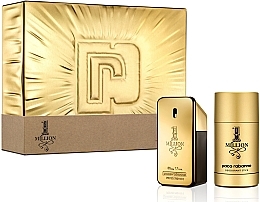 Fragrances, Perfumes, Cosmetics Paco Rabanne 1 Million - Set (edt/50ml + deo/75ml)