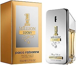 Fragrances, Perfumes, Cosmetics Paco Rabanne 1 Million Lucky - Eau de Toilette (mini size) (tester)