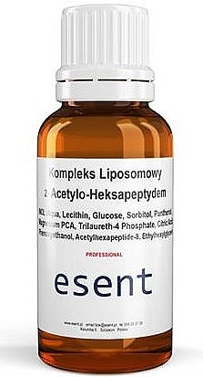 Liposomal Complex with Acetyl Hexapeptide - Esent — photo N1