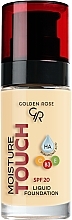 Concealer - Golden Rose Moisture Touch Liquid Foundation SPF 20 — photo N1