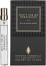 Fragrances, Perfumes, Cosmetics Simone Andreoli Don't Ask Me Permission - Eau de Parfum (mini)