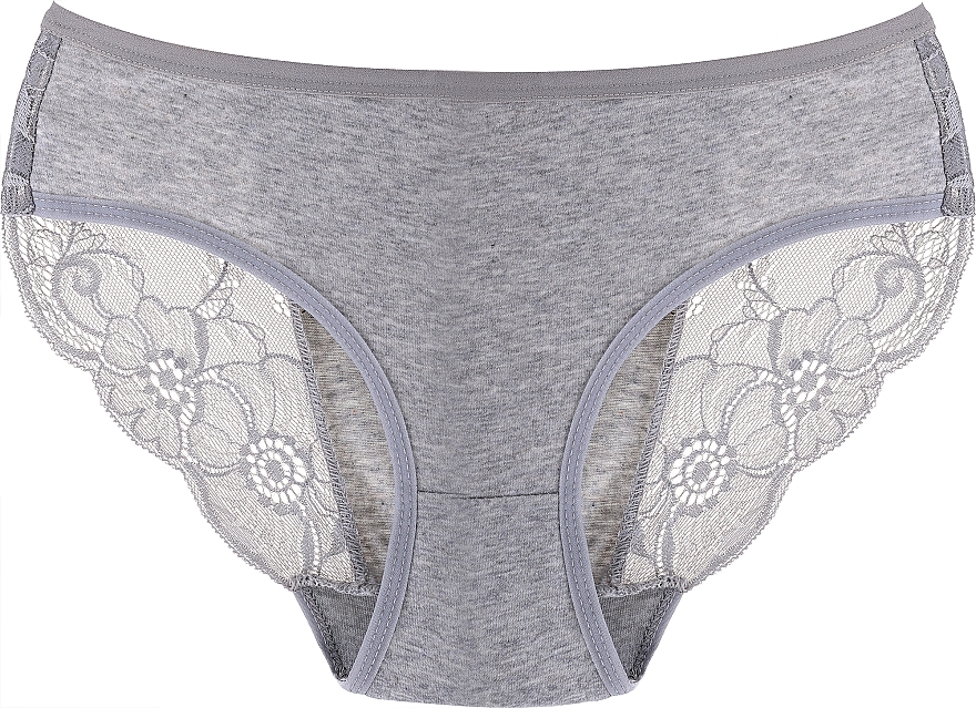 Lace Women Panties bdm450-018, gray - Moraj — photo N1