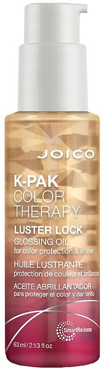 Bright Hair Gloss Oil - Joico K-Pak Color Therapy Luster Losk Glossing Oil — photo N1