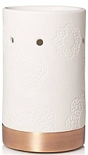 Fragrances, Perfumes, Cosmetics Candle Holder - Yankee Candle Floral Ceramic