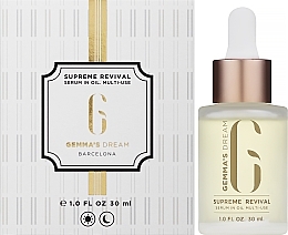 Revitalizing Multifunctional Body Serum - Gemma's Dream Supreme Revival Serum In Oil. Multi-Use — photo N2