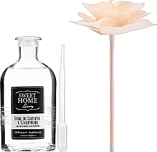 Reed Diffuser - Sweet Home Collection Luxury Profumatore Ambiente Con Fiore Fiore Di Cotone e Cashmere — photo N2