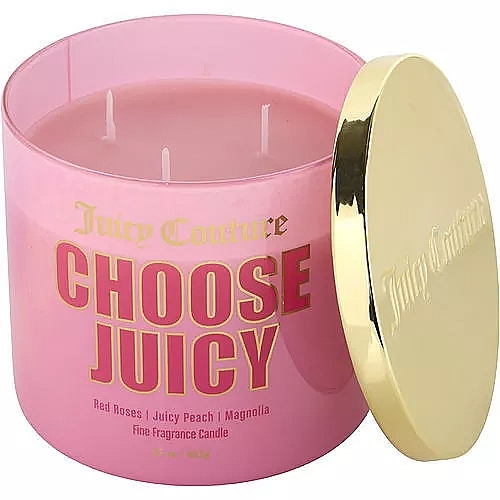 Scented Сandle - Juicy Couture Choose Juicy Fine Fragrance Candle — photo N2