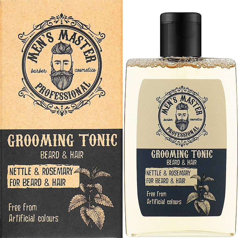 Hair Styling Tonic - Men's Master Grooming Tonic Beard & Hair — photo N2