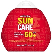 Fragrances, Perfumes, Cosmetics Sunscreen Waterproof Face & Body Cream SPF50+ - Cafe Mimi Sun Care