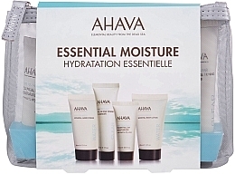 Fragrances, Perfumes, Cosmetics Set - Ahava Essentials Time To Hydrate (f/cr/15ml + f/tonic/30ml + b/lot/40ml + h/cr/40ml + bag)