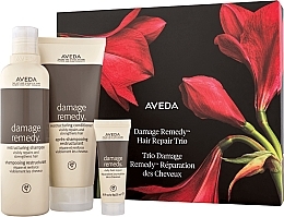 Fragrances, Perfumes, Cosmetics Set - Aveda Damage Remedy (sh/250ml + cond/200ml + repair/25ml)