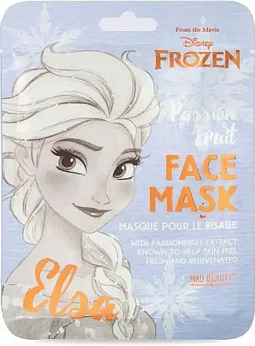 Face Mask - Disney Mad Beauty Elsa Frozen Passionfruit Face Mask — photo N2