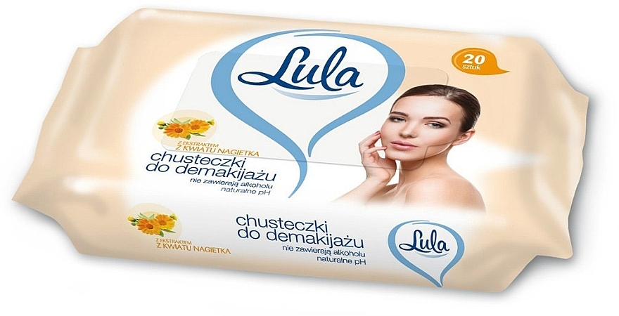 Makeup Remover Wipes, 20 pcs - LULA — photo N1