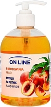 Fragrances, Perfumes, Cosmetics Liquid Hand Soap 'Peach' - On Line Peach Hand Wash