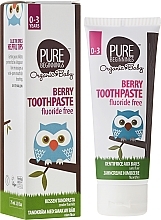 Fragrances, Perfumes, Cosmetics Kids Toothpaste "Berries" - Pure Beginnings Baby Berry Toothpaste 