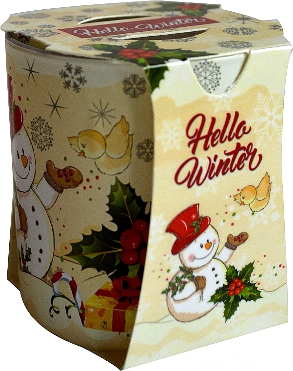 Scented Candle 'Snowman' - Admit Verona Hello Winter Snowman — photo N1