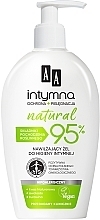 Fragrances, Perfumes, Cosmetics Micellar Intimate Wash Gel - AA Intymna Natural 95%