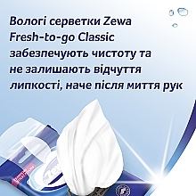 Wet Wipes, 10 pcs. - Zewa Classic Wipes — photo N2