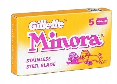 Blade Set - Gillette Minora Stainless Steel Blades — photo N1