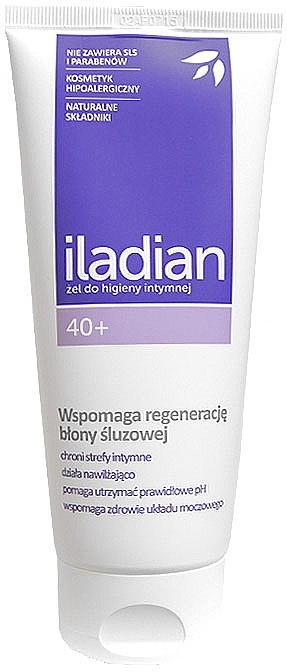 Intimate Hygiene Gel - Aflofarm Iladian 40+ — photo N1