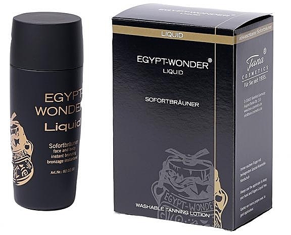 Instant Self-Tanning Lotion - Egypt-Wonder Liquid — photo N1